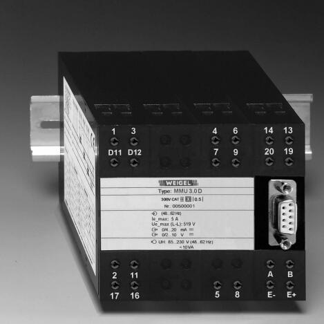 WEIGEL多功能变送器MMU 3.0系列